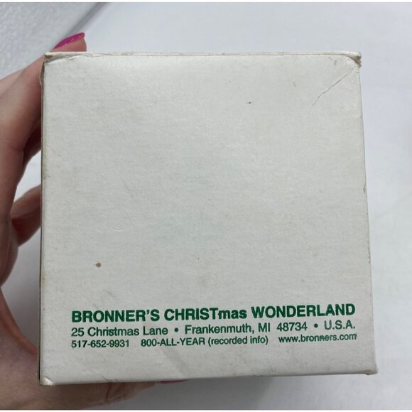 Bronner’s Handcrafted Red & Gold Heart Ornament Holiday Christmas Decor - Picture 14 of 16